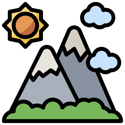 icone de la montagne dans les pyrénées